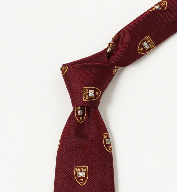 BEAMS PLUS「BEAMS PLUS / Silk Tie Crest Emblem Embroidery」|ネクタイ・蝶ネクタイ|