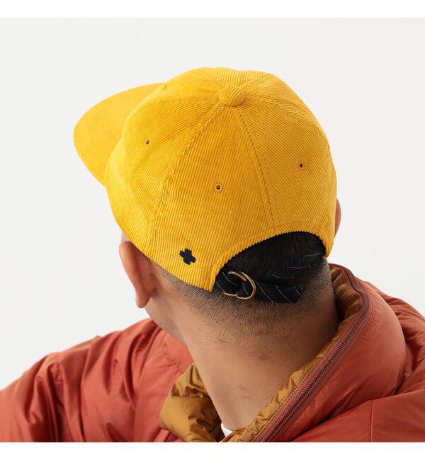 BEAMS PLUS「BEAMS PLUS / レジメンタル ストラップ コーデュロイ 6パネル キャップ」|その他|