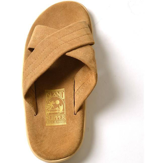 SHIPS「ISLAND SLIPPER: SHIPS(シップス) 別注 クロスストラップ サンダル」|サンダル|