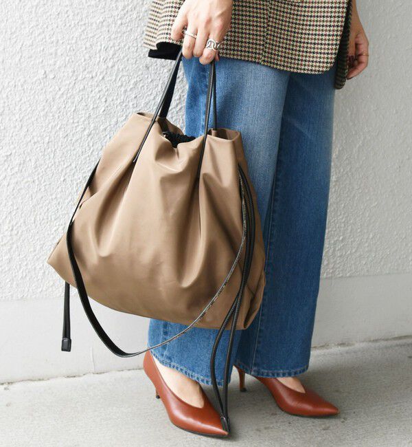 SHIPS any「【WEB限定】SHIPS any: マルチ 2WAY トートバッグ」|トートバッグ|ベージュ