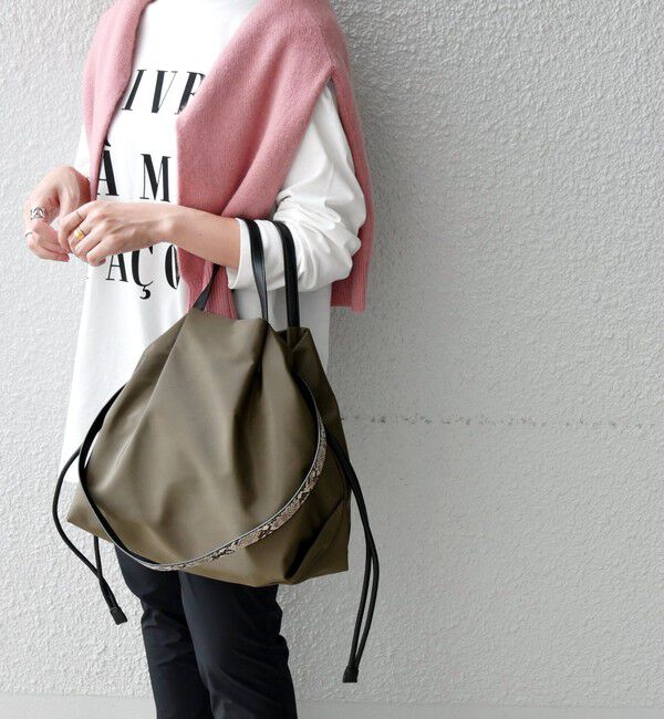 SHIPS any「【WEB限定】SHIPS any: マルチ 2WAY トートバッグ」|トートバッグ|