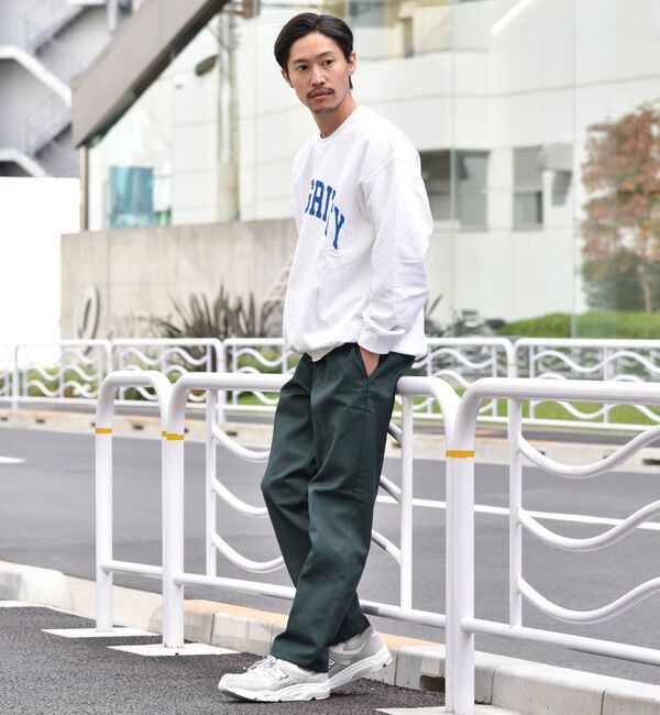 SHIPS「【SHIPS別注】Dickies: テーパード ワーク チノパンツ」|チノ|