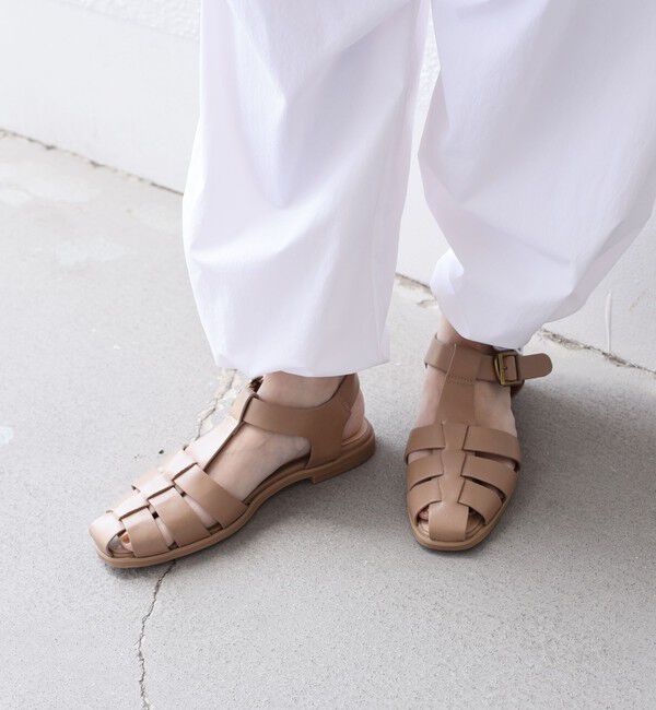 SHIPS for women「* スリム グルカ サンダル 22.5～25.5cm 24SS ◇」|サンダル|