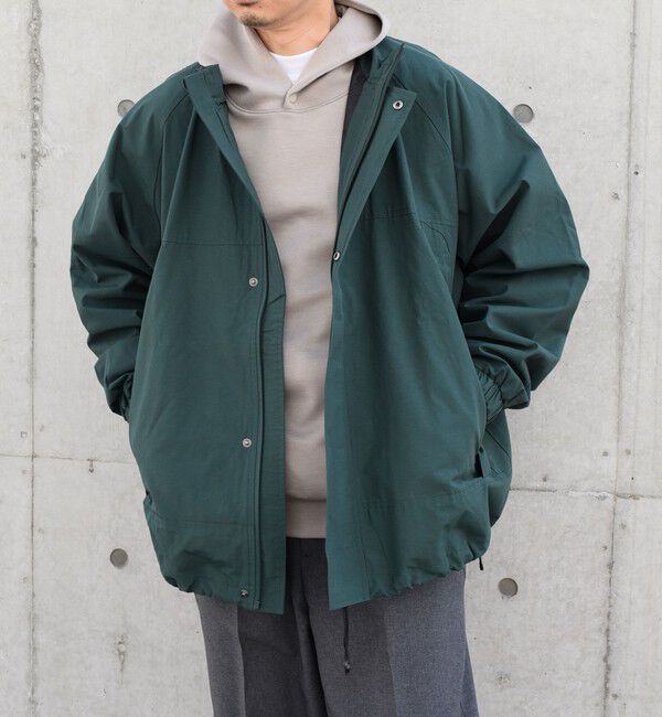 SHIPS any「【SHIPS any別注】HINSON: ショート モンスター ブルゾン 24SS ◇」|ブルゾン・スタジャン|グリーン