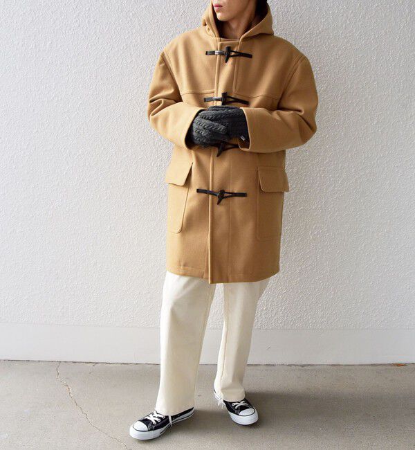 SHIPS any「SHIPS any: ウールライク メルトン ダッフルコート◇」|ダッフルコート|