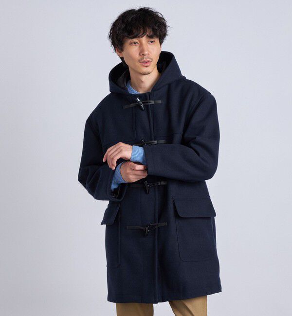 SHIPS any「SHIPS any: ウールライク メルトン ダッフルコート◇」|ダッフルコート|