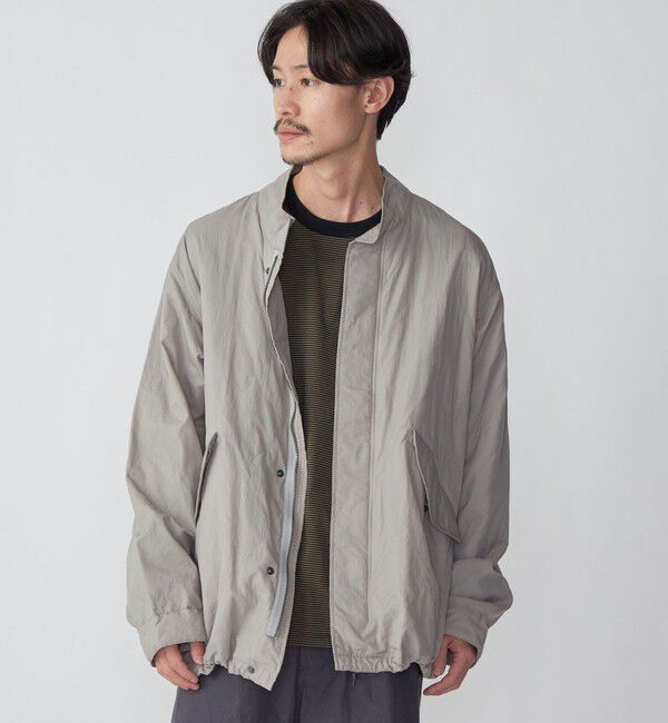 SHIPS「SHIPS: M-65 ミリタリー キルトステッチ ショート モッズブルゾン」|ブルゾン・スタジャン|