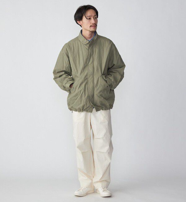 SHIPS「SHIPS: M-65 ミリタリー キルトステッチ ショート モッズブルゾン」|ブルゾン・スタジャン|