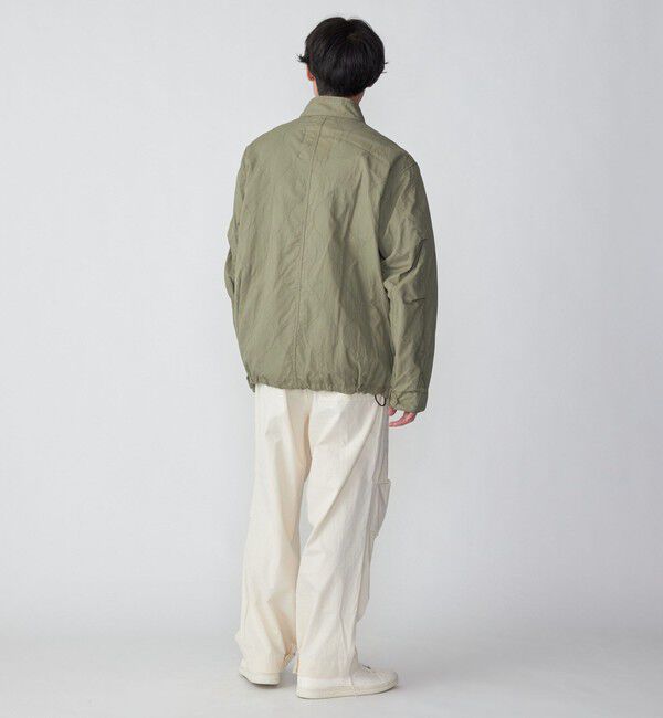 SHIPS「SHIPS: M-65 ミリタリー キルトステッチ ショート モッズブルゾン」|ブルゾン・スタジャン|