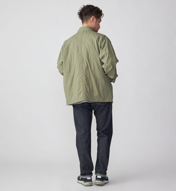 SHIPS「SHIPS: M-65 ミリタリー キルトステッチ ショート モッズブルゾン」|ブルゾン・スタジャン|