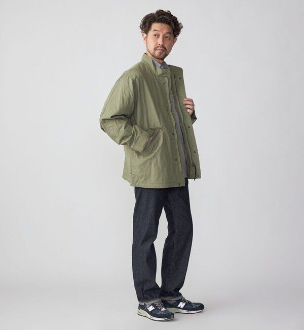 SHIPS「SHIPS: M-65 ミリタリー キルトステッチ ショート モッズブルゾン」|ブルゾン・スタジャン|