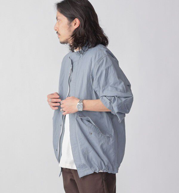 SHIPS「SHIPS: M-65 ミリタリー キルトステッチ ショート モッズブルゾン」|ブルゾン・スタジャン|