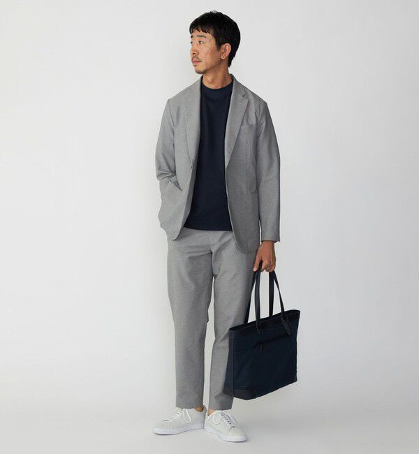 SHIPS「SHIPS:〈手洗い可能〉スーパーライト パンツ (セットアップ対応)」|スラックス|