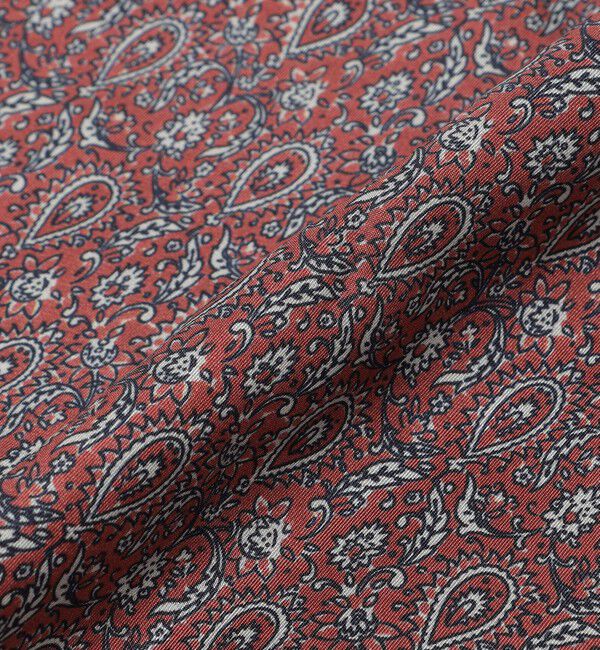 SHIPS「BATEAUX DE SHIPS: シルク プリント スカーフ」|バンダナ・スカーフ|