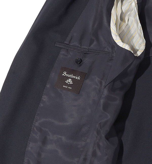 SHIPS「Southwick Gate Label: ウール ネイビー ブレザー」|テーラードジャケット|