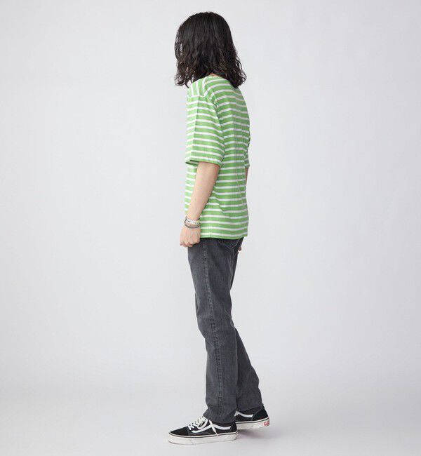 SHIPS「SHIPS: PLA ポリ乳酸 ボーダー バスク Tシャツ」|Tシャツ・カットソー|