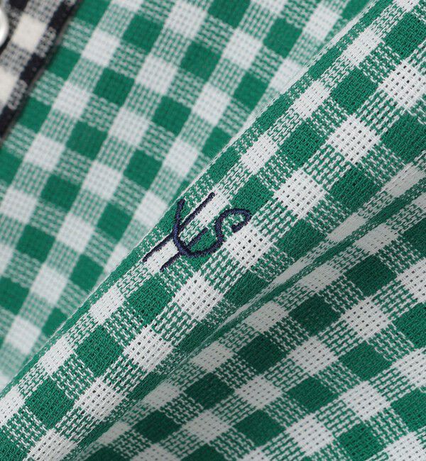 SHIPS「【WEB限定】SHIPS: 防シワ・吸水速乾 Drymix(R) ギンガムチェック パナマ シャツ」|シャツ・ブラウス|