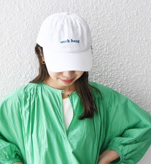 SHIPS any「newhattan: ロゴ 刺繍 キャップ」|キャップ・キャスケット|