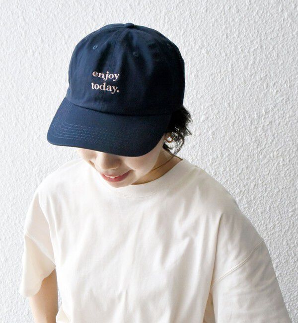 SHIPS any「newhattan: ロゴ 刺繍 キャップ」|キャップ・キャスケット|