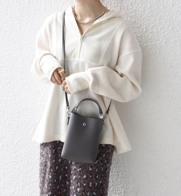 SHIPS any「《一部予約》SHIPS any: 2WAY スクエア ミニ ショルダー バッグ」|ショルダー・メッセンジャー|