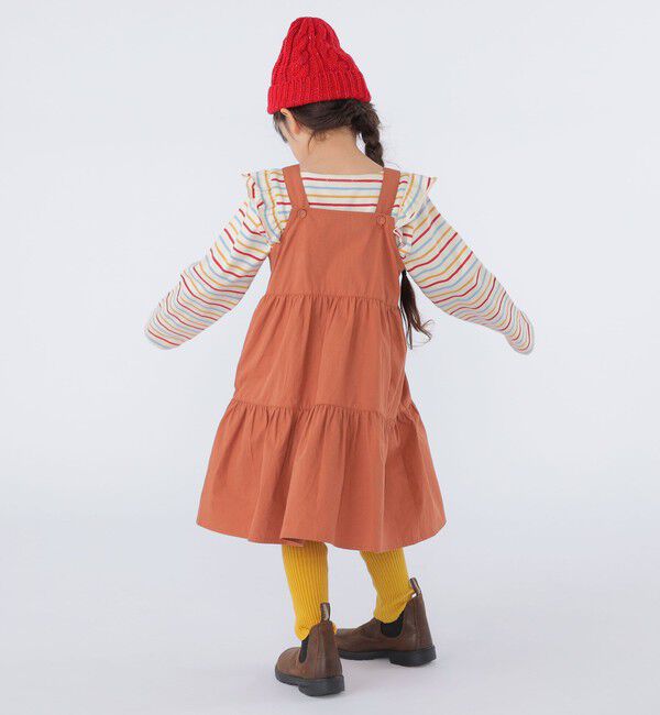 SHIPS KIDS「SHIPS KIDS:100～130cm / コットン ジャンパー スカート」|ジャンパースカート|