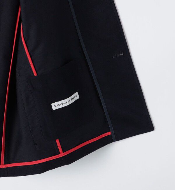 SHIPS「BATEAUX DE SHIPS: 〈セットアップ対応〉モールスキン スタンド ジャケット」|テーラードジャケット|