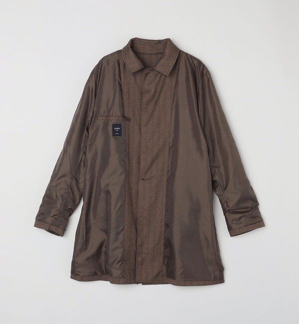 SHIPS Colors 「SHIPS Colors:ヘリンボーン ステンカラー コート」|ステンカラーコート|