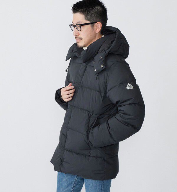 SHIPS「【SHIPS 別注】 PYRENEX: EX BELFORT LT SHELL ベルフォール」|ダウン|ブラック