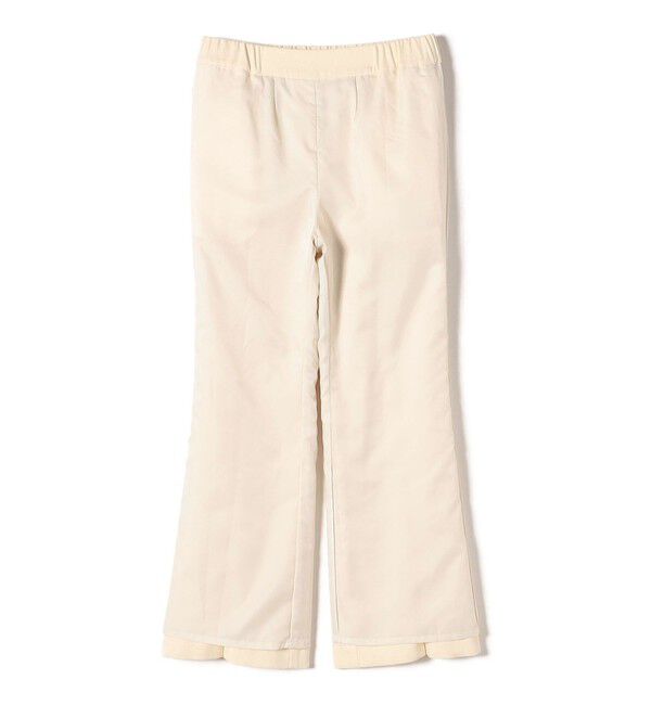 SHIPS for women「PLA チェック / ソリッド フレア パンツ ◇」|その他|