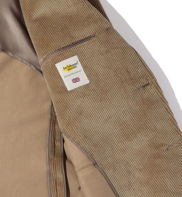 SHIPS「Southwick: CAMBRIDGE ブリスベンモス コーデュロイ ジャケット」|テーラードジャケット|