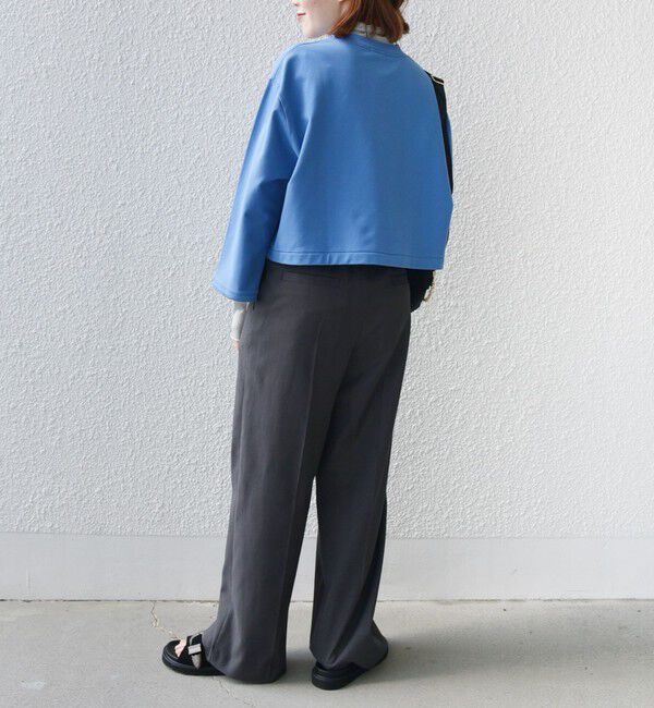 SHIPS for women「* 〈洗濯機可能〉ベア 裏毛 刺繍 ロゴ プルオーバー 24SS ◇」|Tシャツ・カットソー|