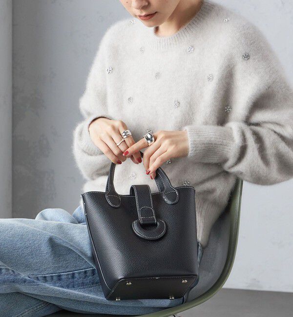 SHIPS for women「《一部追加予約》ミニ キューブ トート」|ショルダー・メッセンジャー|