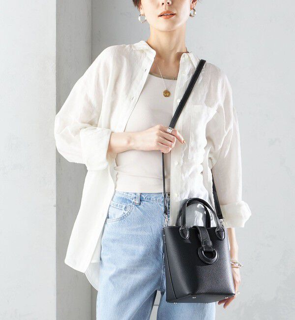 SHIPS for women「《一部追加予約》ミニ キューブ トート」|ショルダー・メッセンジャー|