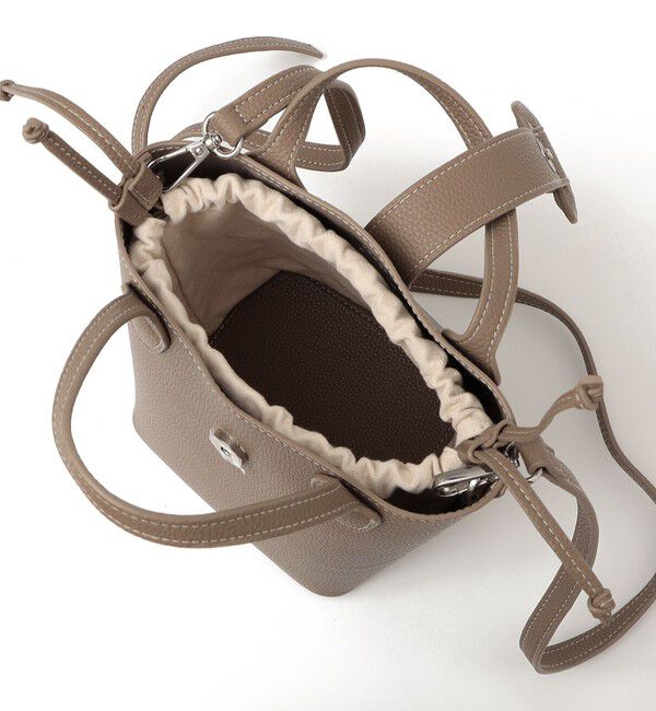 SHIPS for women「《一部追加予約》ミニ キューブ トート」|ショルダー・メッセンジャー|