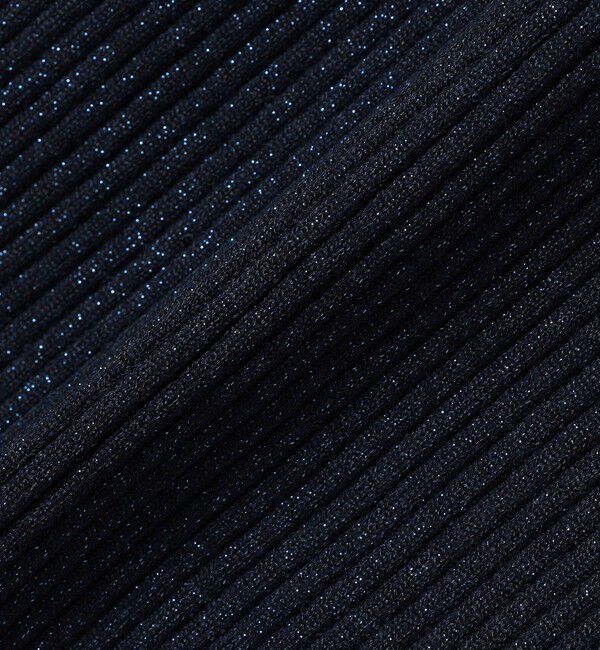 SHIPS for women「【WEB限定】〈手洗い可能〉ラメ リブ ニット スカート」|スカート|