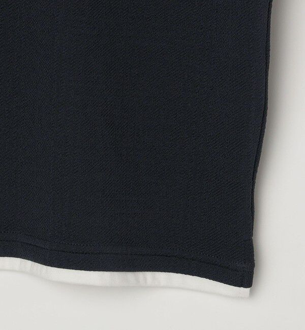 SHIPS any「【WEB限定】SHIPS any: ジャカード フェイクレイヤード ポケット Tシャツ◇」|Tシャツ・カットソー|