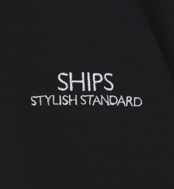 SHIPS「【WEB限定】SHIPS: STYLISH STANDARD ロゴ 刺繍 Tシャツ」|Tシャツ・カットソー|