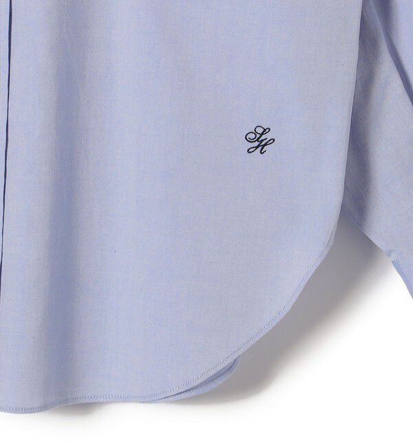 SHIPS for women「〈洗濯機可能〉ピンオックス 刺繍 オーバー シャツ」|シャツ・ブラウス|