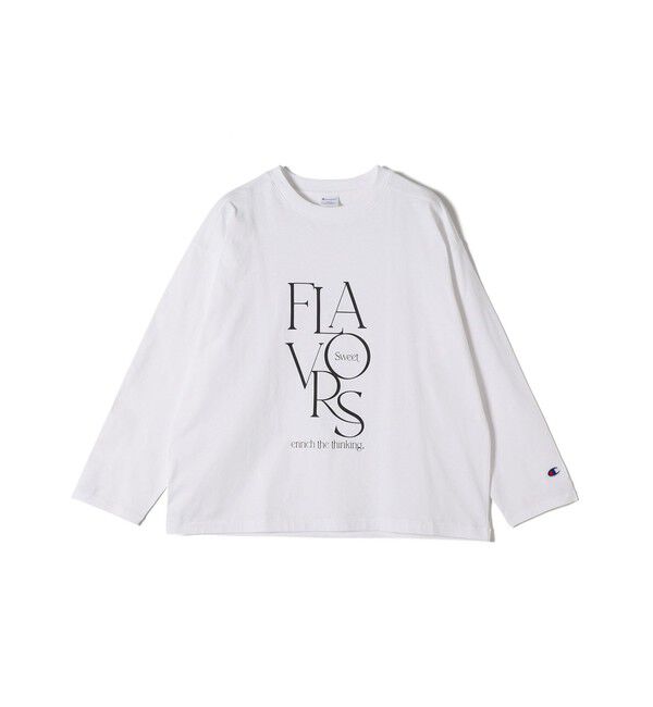 SHIPS for women「【SHIPS別注】Champion: ロング スリーブ TEE」|Tシャツ・カットソー|