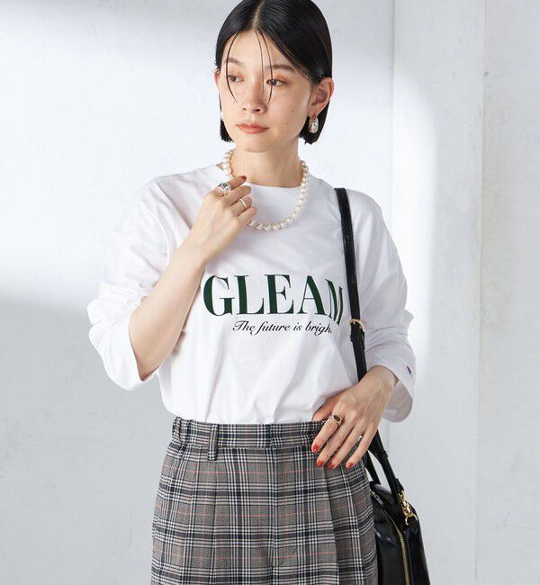 SHIPS for women「【SHIPS別注】Champion: ロング スリーブ TEE」|Tシャツ・カットソー|