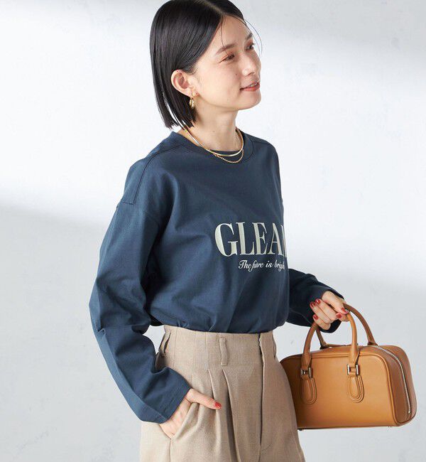 SHIPS for women「【SHIPS別注】Champion: ロング スリーブ TEE」|Tシャツ・カットソー|