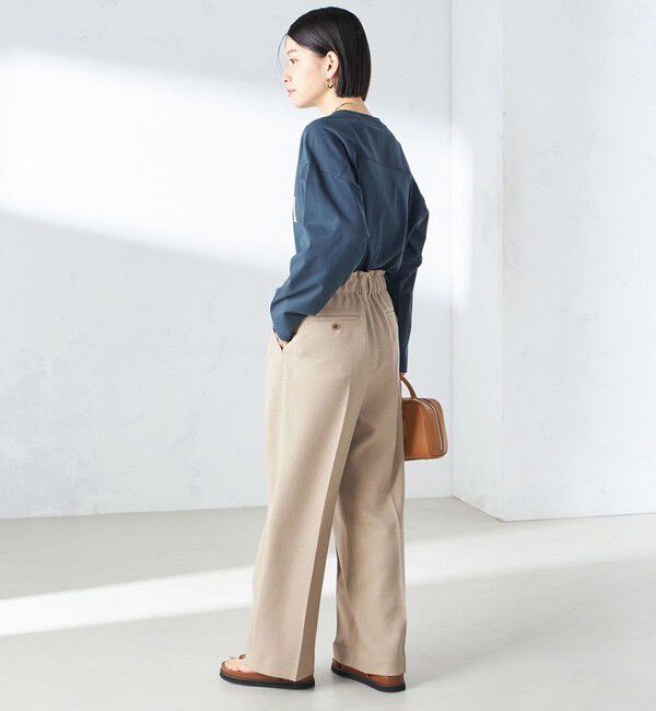 SHIPS for women「【SHIPS別注】Champion: ロング スリーブ TEE」|Tシャツ・カットソー|