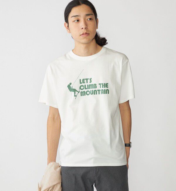 SHIPS「SHIPS: フェード プリント Tシャツ」|Tシャツ・カットソー|