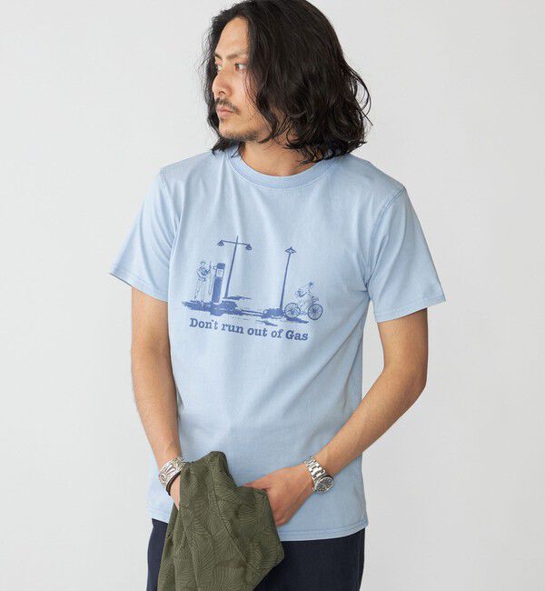 SHIPS「SHIPS: フェード プリント Tシャツ」|Tシャツ・カットソー|