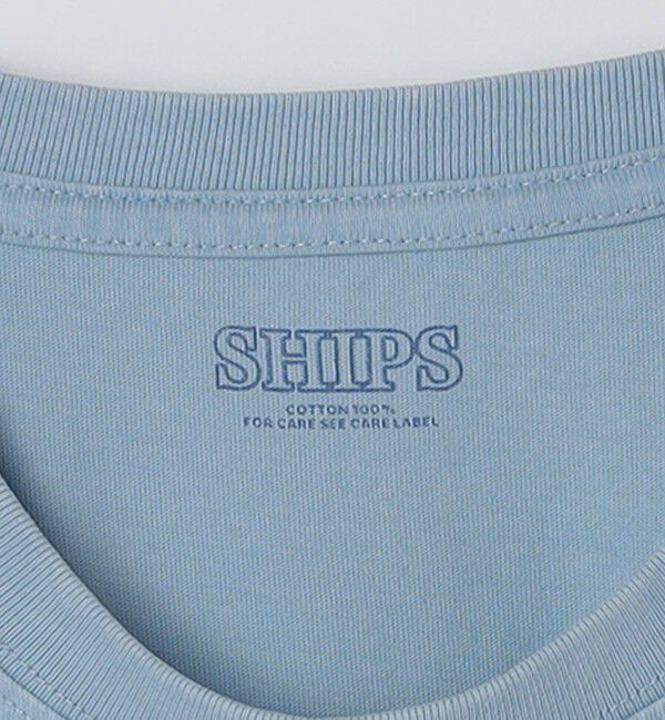 SHIPS「SHIPS: フェード プリント Tシャツ」|Tシャツ・カットソー|