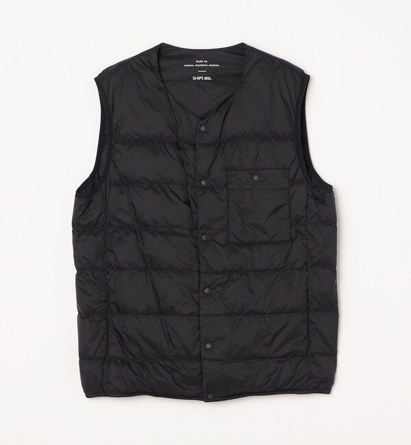 SHIPS any「【WEB限定】SHIPS any: ナイロン ダウン ミックス 中綿 インナー ベスト◇」|ダウンベスト・ベスト|