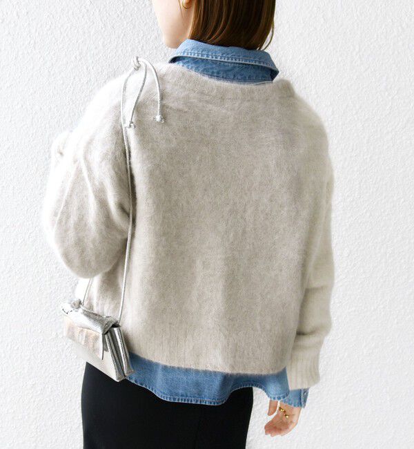 SHIPS for women「〈手洗い可能〉 FOX クルーネック カーディガン」|カーディガン|