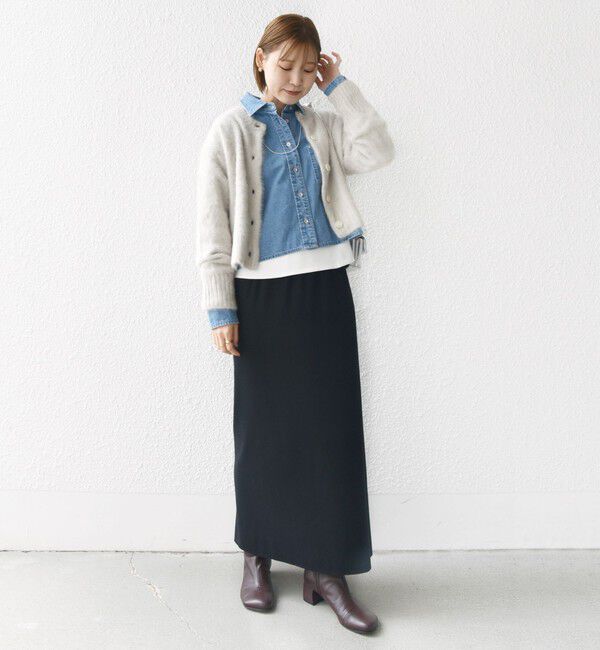 SHIPS for women「〈手洗い可能〉 FOX クルーネック カーディガン」|カーディガン|