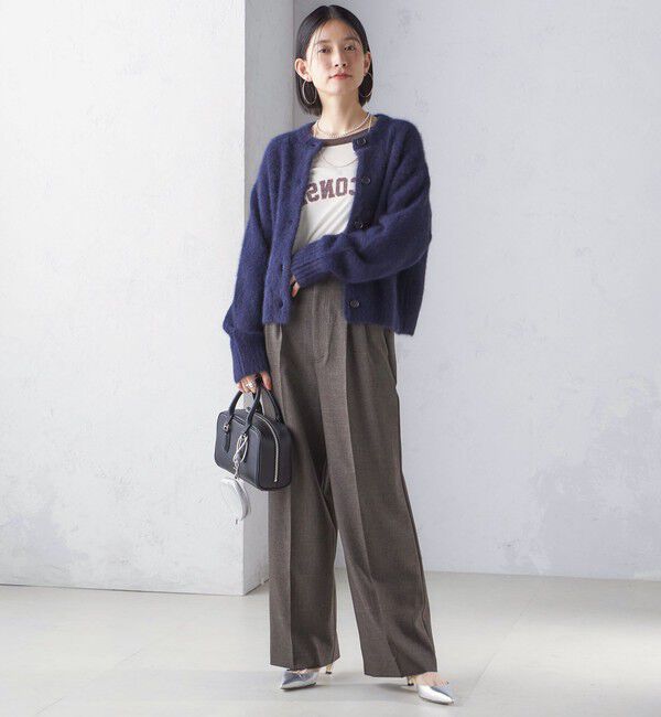 SHIPS for women「〈手洗い可能〉 FOX クルーネック カーディガン」|カーディガン|