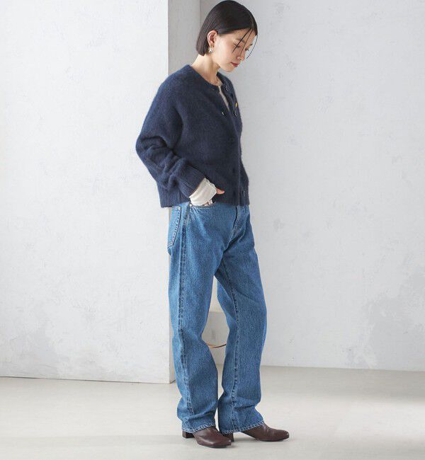 SHIPS for women「〈手洗い可能〉 FOX クルーネック カーディガン」|カーディガン|